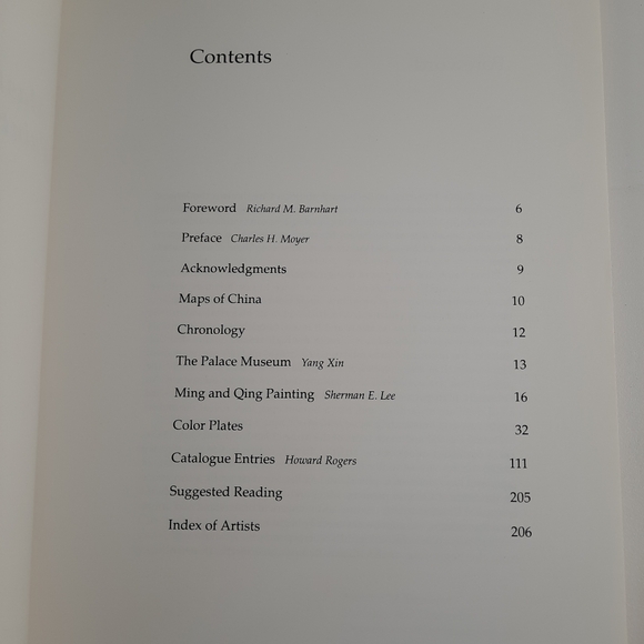 MASTERWORKS OF THE MING & QING PAINTINGS FROM THE FORBIDDEN CITY Chinese Book - Picture 3 of 12